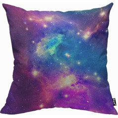 Mugod Fantāzija Visums Throw spilvens Cover Nebula Galaxy Vīrieši Sievietes Dekoratīvie mājas dīvāns Krēsls Dīvāns 18x18 collu