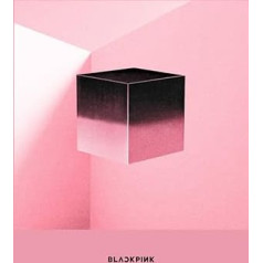 BLACKPINK - SQUARE UP [Pink ver.] (1. Mini albums) CD+Fotogrāmata+Renticular Lyrics+Pastkarte+Fotokartiņas+Divpusēji salocīts plakāts+Bezmaksas dāvana