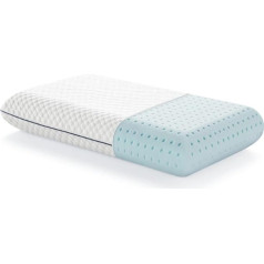 LUCID Gel Memory Foam Pillow US Queen - elpojošs - atvēsinošs efekts - mazgājams pārvalks - Oeko-Tex spilvens