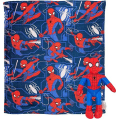 Northwest Character Hugger 40 x 50 collu Zirnekļcilvēka Zīda izjūtas mešanas komplekts ar spilvenu - Fearless Spidey