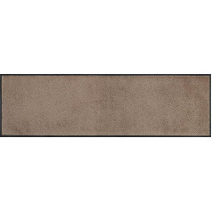 mazgāt+žāvēt Paklājs Taupe 35 x 120 cm Mazgājams iekšpusē un ārpusē