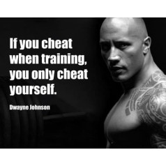 Motivational - Dwayne Johnson 8 - A4 - Hard Train Harder - Trenažieru zāle - apņēmība - Citāti Zīme Plakāts Drukāt attēlu, Sports, Bokss, Riteņbraukšana, Vieglatlētika, Bodybuilding, Triatlons, Basketbols, Futbols,