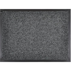 andiamo Verdi durvju paklājs iekštelpām un segtām āra telpām ar neslīdošu pamatni, 80 x 120 cm, antracīts