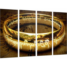 Macht Fashion Sienas fotoattēls The Ring, The Lord of the Rings - Nr. 131 x 62 cm 26637