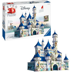 Ravensburger 12587 3D puzle Disney pils