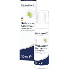 DERMASENCE Hyalusome Konzentrat, 30 ml - Falten vorbeugendes und hydratsierendes Intensivkonzentrat - schützt vor Umwelteinflüssen und vorzeitiger Hautalterung - mit Hyaluron - glättet feine Fältchen