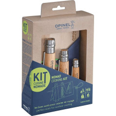 OPINEL 254476 O002177 Nomad komplekts, sudraba krāsā, viens izmērs, 5 gab. iepakojumā