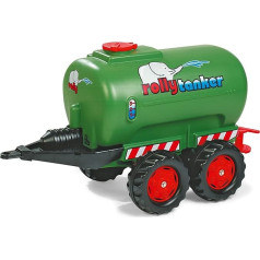 Rolly Toys rollyTanker Fass-Anhänger (für Kinder von 3 - 10 Jahre, Zweiachsanhänger, max. Befüllung 30 litru, Auslaufhahn) 122653