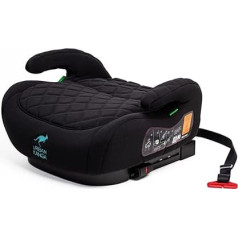 Urban Kanga Wombat Isofix bērnu autosēdeklītis 3. grupas 125-150 cm (melns stepēts)