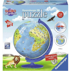 Ravensburger - 3D Globe New Edition, 180 gabali (12516)