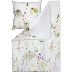 ESTELLA Cuddly Flannel gultasveļa Meadow Green 1 Segas pārvalks 135 x 200 cm + 1 spilvendrāna 80 x 80 cm