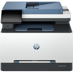 HP Color LaserJet Pro MFP 3302fdng Daudzfunkcionālais krāsu lāzera printeris, fakss, automātiskā abpusējā drukāšana, liels drukāšanas ātrums, CGD skārienekrāns, Ethernet, USB, HP Wolf Pro Security