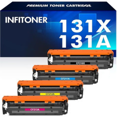 131X CF210X 131A daudzpaku toneris HP Laserjet Pro 200 Color MFP M276nw M276n M251n M251nw M276 M251 CF210A CF211A CF212A CF213A CM1415FNW CP1515N 1525N 128A CF320A 125A CB540A CP1215