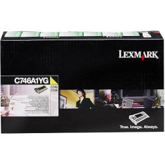 Lexmark C746A1YG tonera kasetne, dzeltena