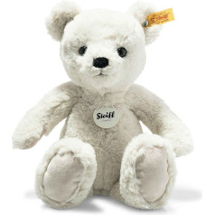 Steiff Heavenly Hugs Benno Teddy Bear, simpātiska plīša rotaļlieta ar plastmasas acīm, bērniem, zēniem un meitenēm, plīša rotaļlieta 29 cm, krēma, 113710