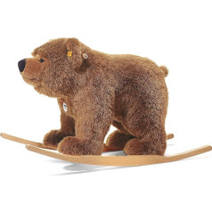 Steiff Schaukeltier Bär Urs, Süßes Stofftier, Jungen, Mädchen & Babys ab 0 Monaten, Plüschtier 70 cm, Hellbraun, 048920