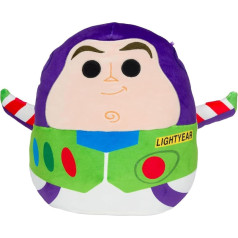 Disney Toy Story Squishmallow Buzz Lightyear 8 Kelly Toys Super mīksts pildīts plīša rotaļlietu spilvens