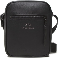 Armani Exchange Vīriešu Essential Dino, priekšējā kabatā, Zip Around Crossbody