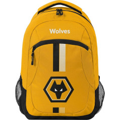 FOCO Oficiāli licencēta Wolverhampton Wanderers FC Football Ultra Action mugursoma, Wolverhampton Wanderers Fc, viens izmērs, Wolverhampton Wanderers Fc