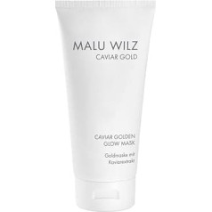 Malu Wilz Caviar Golden Glow Mask 50 ml I Sejas maska sievietēm I Mitrinoša maska ar kaviāra ekstraktu un zeltu I Atjauno nogurušu ādu