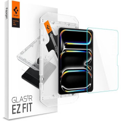 Spigen Glas.tR EZ Fit aizsargstikls, saderīgs ar iPad Pro 11