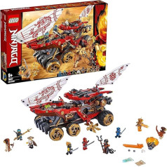 Lego 70677 Lego 70677 Ninjago tuksneša jūrnieka transportlīdzeklis, darbiem pilns komplekts ar čūsku karalieni, Spinjitzu meistara rotaļu komplekts