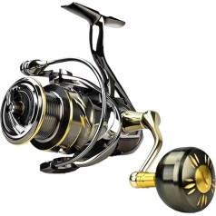 Makšķerēšanas spole Anti Jūras ūdens korozijas ārstēšana Spininga zvejas spole 25KG Oglekļa mazgāšanas mašīna Drag 9+1BB Saltwater Fishing Tackle Makšķerēšana ar vieglumu