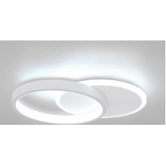 Aeyytoe LED griestu gaisma, 24 W LED griestu gaisma, moderna apaļa guļamistabas lustra, LED lampa vannas istabai, priekšnamam, guļamistabai, balkonam, viesistabai, virtuvei