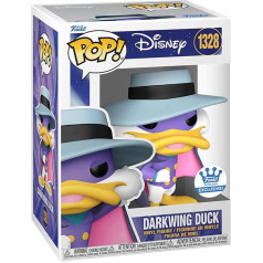 Funko Pop Darkwing Duck Exclusive ar Chanse of Chase. #1328 Slip Protector un kaste ietver