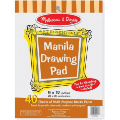 Melissa & Doug Manila zīmēšanas blociņš