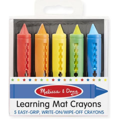 Melissa & Doug Mācību krītiņi Melissa & Doug Mācību krītiņi 6 iepakojumā