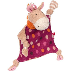 Sigikid Girls and Boys Hoppe Dot Cuddle Blanket Baby Toy Ieteicams no 0 mēnešiem Purple / Beige 39249