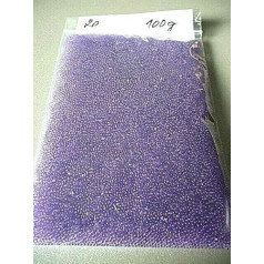 Gaide and Petersen Micro Balls 1 kg Violeta 1 mm - 1,3 mm stikla lodītes Stikla mikrokrāsas