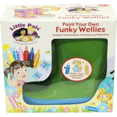 Little Pals LP418 Funky Wellies - Zaļās krāsas