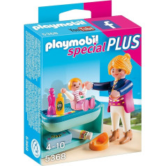 PLAYMOBIL 5368 Māte ar bērnu pārtinamo galdu