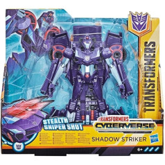 Transformers Hasbro - E1910 Cyberverse - Ultra klase - Shadow Striker - Transformējama figūriņa