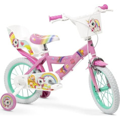 TOIMSA Unisex jauniešu velosipēds 85-14219_8422084142193 Unicorn, 14 collu, 4/6 gadi