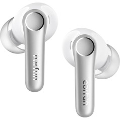 EarFun Air Pro 4 Bluetooth austiņas ar adaptīvu hibrīda trokšņu slāpēšanu, aptX Lossless, Hi-Res Audio, LDAC, 6 mikrofoni, cVc 8.0 AI zvani, 52H akumulators, Multipoint, Bluetooth 5.4, In-Ear