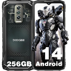 DOOGEE Blade 10 Ultra izturīgs viedtālrunis Android 14 (2024) / IP68/IP69K 4G Dual SIM