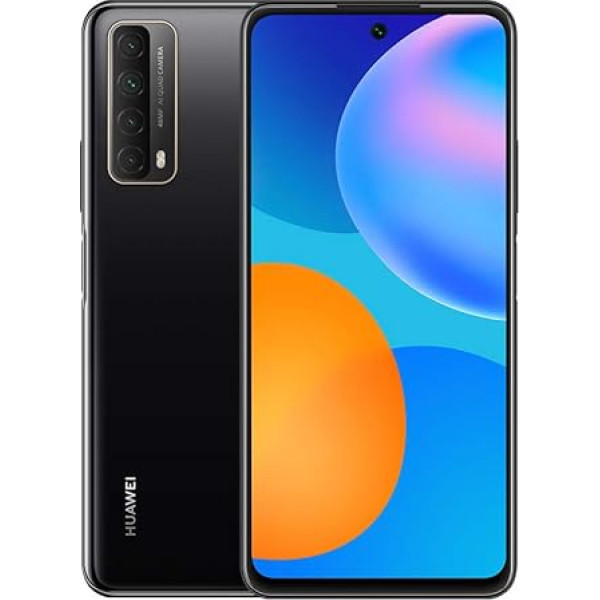 Huawei P smart 2021 viedtālrunis 128 GB, 4 GB RAM, Dual SIM, pusnakts melns