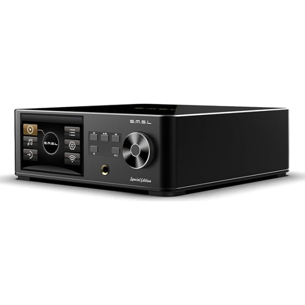 S.M.S.L DP5SE Audio atskaņotājs, HiFi atskaņotājs, sabalansēts priekšpastiprinātājs, tīkla mūzikas atskaņotājs ES903902MD/A mikroshēma, DLNA AirPlay Hiby Link, USB/Optical/Coaxial/I2S/AES/EBU/6,35 mm austiņu izeja, ar