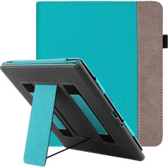 WALNEW Schutzhülle für 10,2 Zoll Kindle Scribe (2022. gadā izdots) - Divi plaukstiņi Premium PU Leder Book Cover mit Auto Wake/Sleep für Amazon Kindle Scribe E-Reader