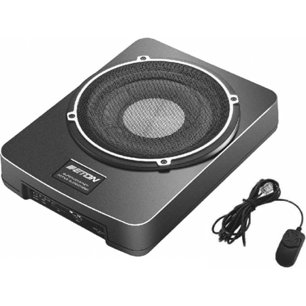 Eton USB8 Aktiver Subwoofer mit High Level Input Autosense 20 cm