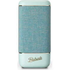 Roberts Beacon 335 Bluetooth skaļrunis - pārnēsājams uzlādējams 15H darbības laiks Divi pasīvie basa radiatori Basa pastiprinātājs EQ Stereo savienojums - debeszils - Sky Blue