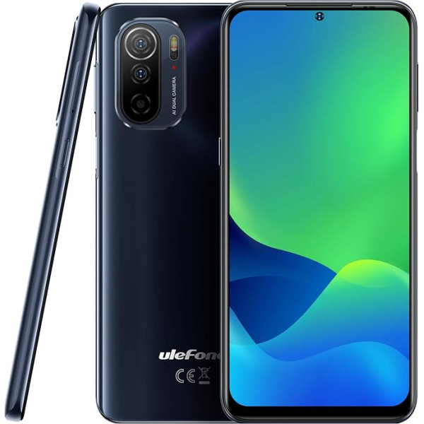 Ulefone Mobilais tālrunis atbloķēts Piezīme 13P Aizmugurējā kamera 20MP Priekšējā kamera 16MP G35 2.3GHz 4GB+64GB Viedtālrunis Dual SIM 4G Displejs FHD+ 6,5