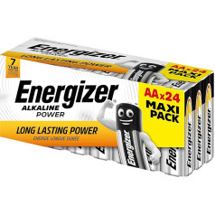 Energizer baterijas Alkaline Power AA (Mignon/LR6 24er Vorratsbox)