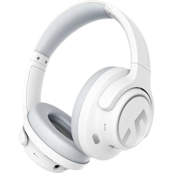 SoundPEATS Space Bluetooth austiņas Over-Ear Hybrid ANC Wireless 5.3, ENC mikrofoni, 40 mm draiveris, 123 stundas