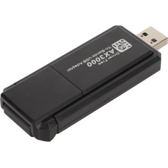 WiFi 6E USB tīkla adapteris 3000Mbps 2.4G 5G 6G trīsjoslu bezvadu gigabitu WiFi karte Windows 10 11 galddatoram