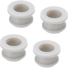 17 mm OD 10 mm ID blīvējums pret skrāpējumiem Pelēka elektriskā kabeļu kastes kabeļu caurule (4 gabali) (Pack of 4)