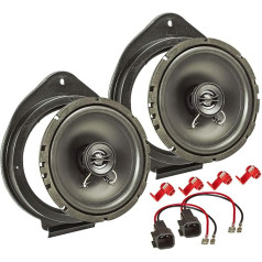 tomzz Audio 4006-001 Skaļruņu instalācijas komplekts, kas saderīgs ar Chevrolet Cruze Camaro Hummer H2 H3 165 mm koaksiālo sistēmu TA16.5-Pro